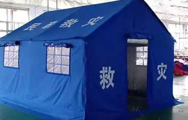Khemah Bantuan Bencana Kapas Musim Sejuk dengan Bingkai Bertetulang Kini Penghantaran dari Pengcheng Outdoor Khemah Bantuan Bencana Kapas Musim Sejuk dengan Bingkai Bertetulang Kini Penghantaran dari Pengcheng Outdoor